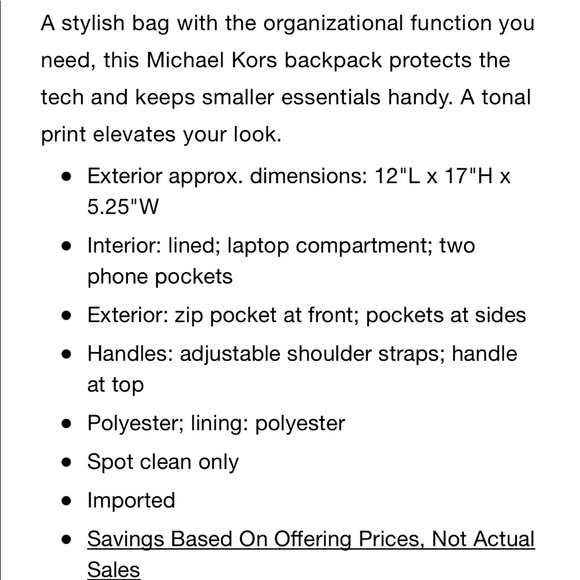 Kors X Tech men’s backpack - Picture 8 of 8